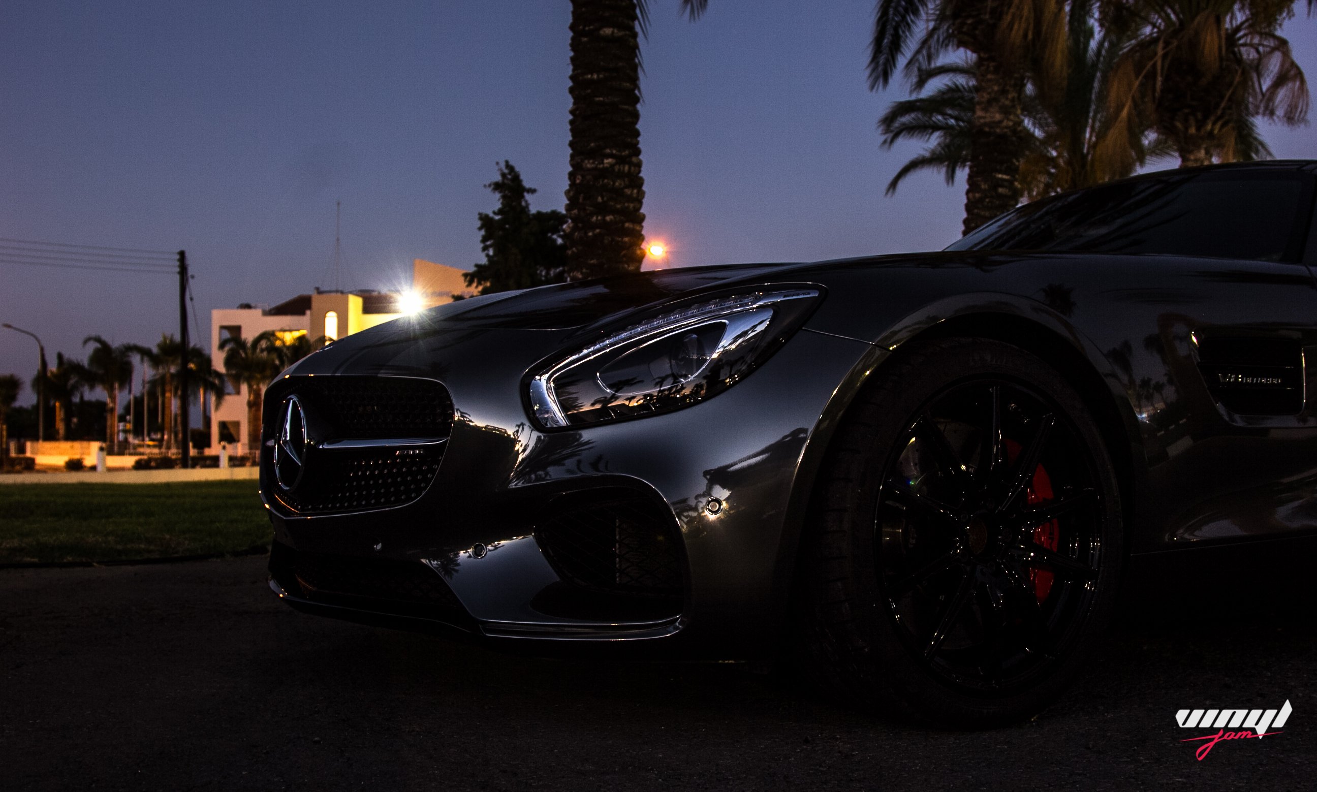 2.MB AMG черный хром Кипр