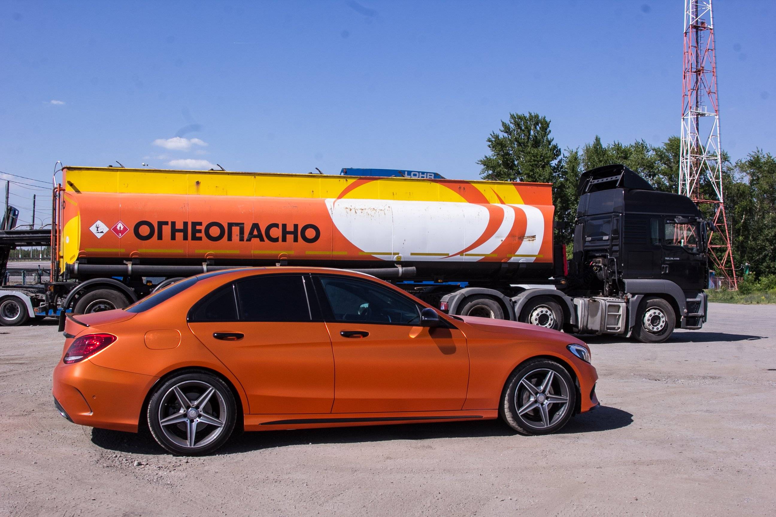 3.MB C200 оранж.хром
