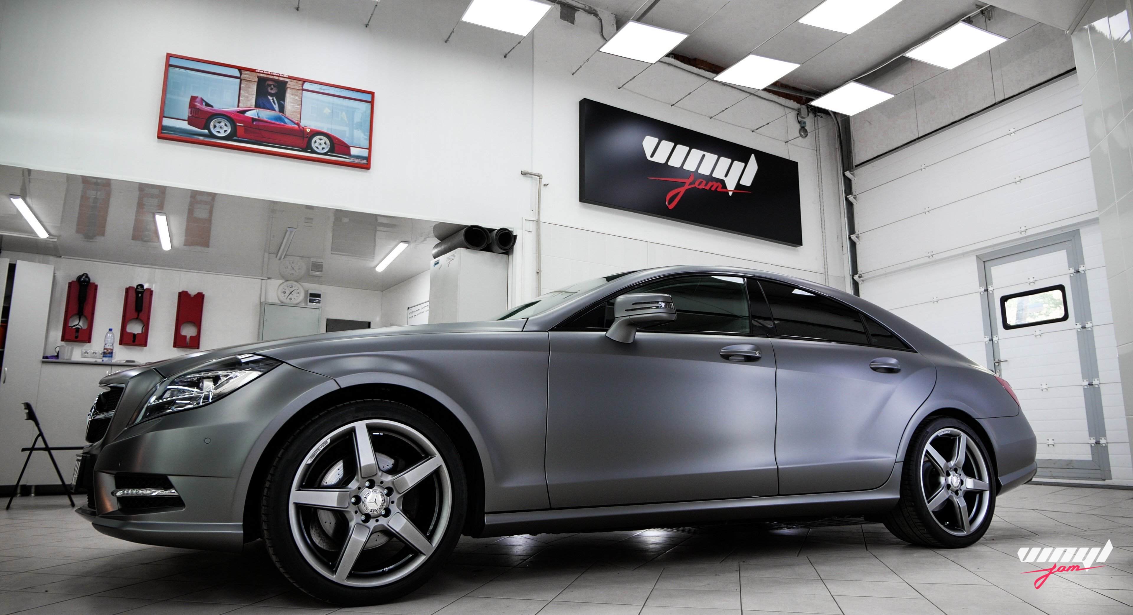 22. MB CLS AMG Grey Matte